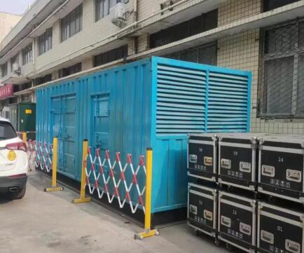 石棉静音发电机租赁